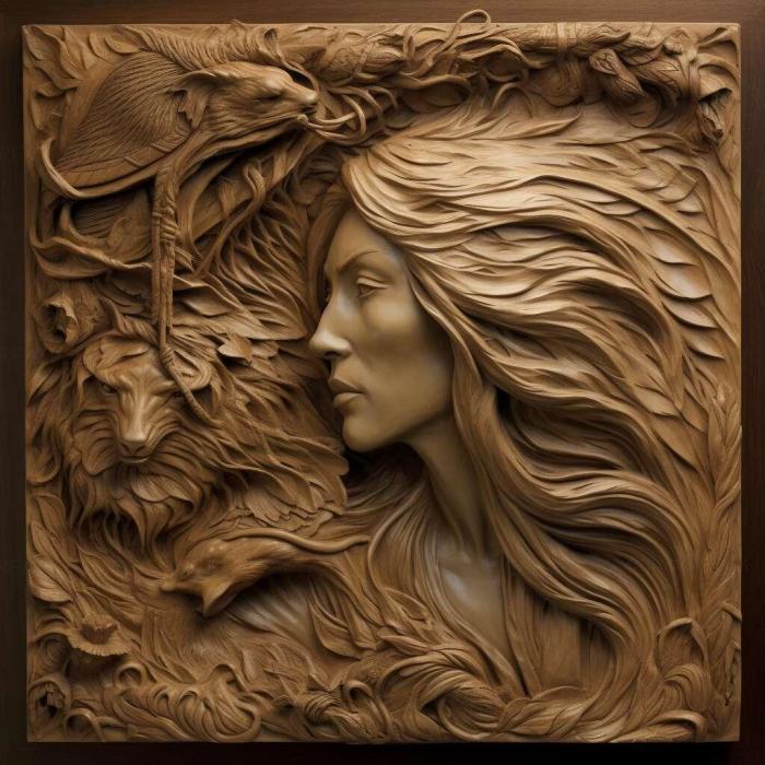 نموذج ثلاثي الأبعاد لآلة CNC 3D Art 